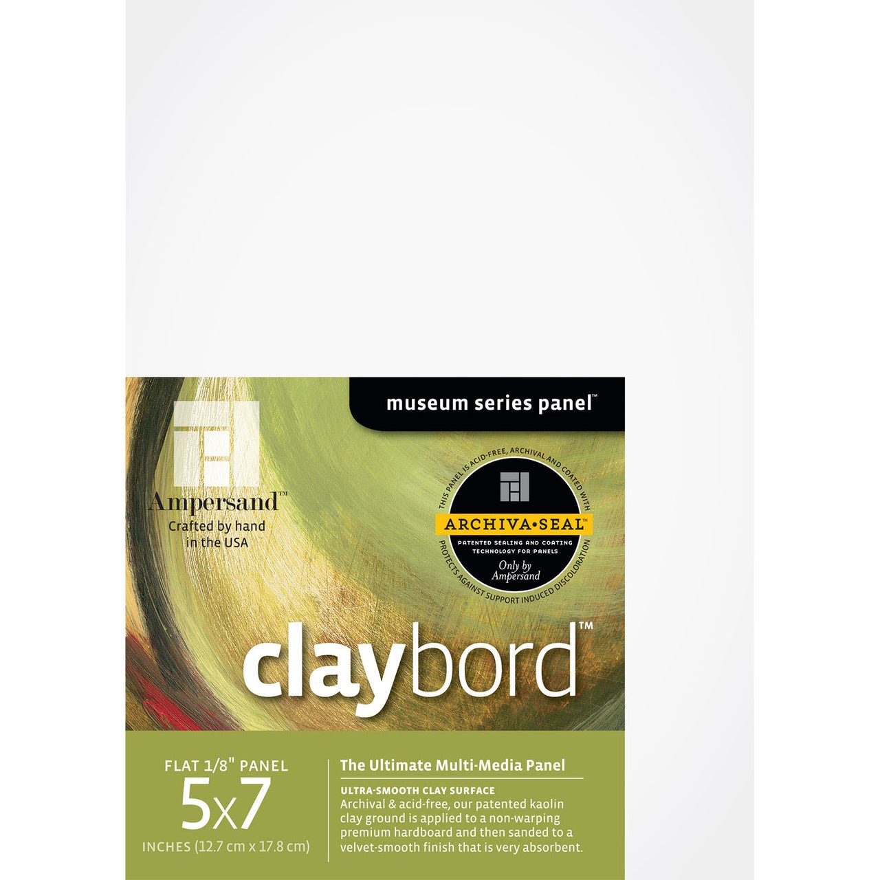 Ampersand Claybord 5x7 inch - 3 pack - merriartist.com
