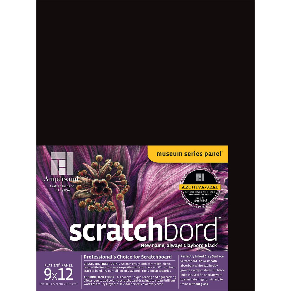 Ampersand Scratchbord 9x12 inch - merriartist.com