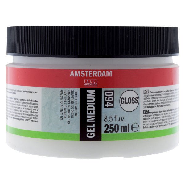 Amsterdam Gel Medium - Gloss 250 ml (8.5 fl. oz.) - merriartist.com