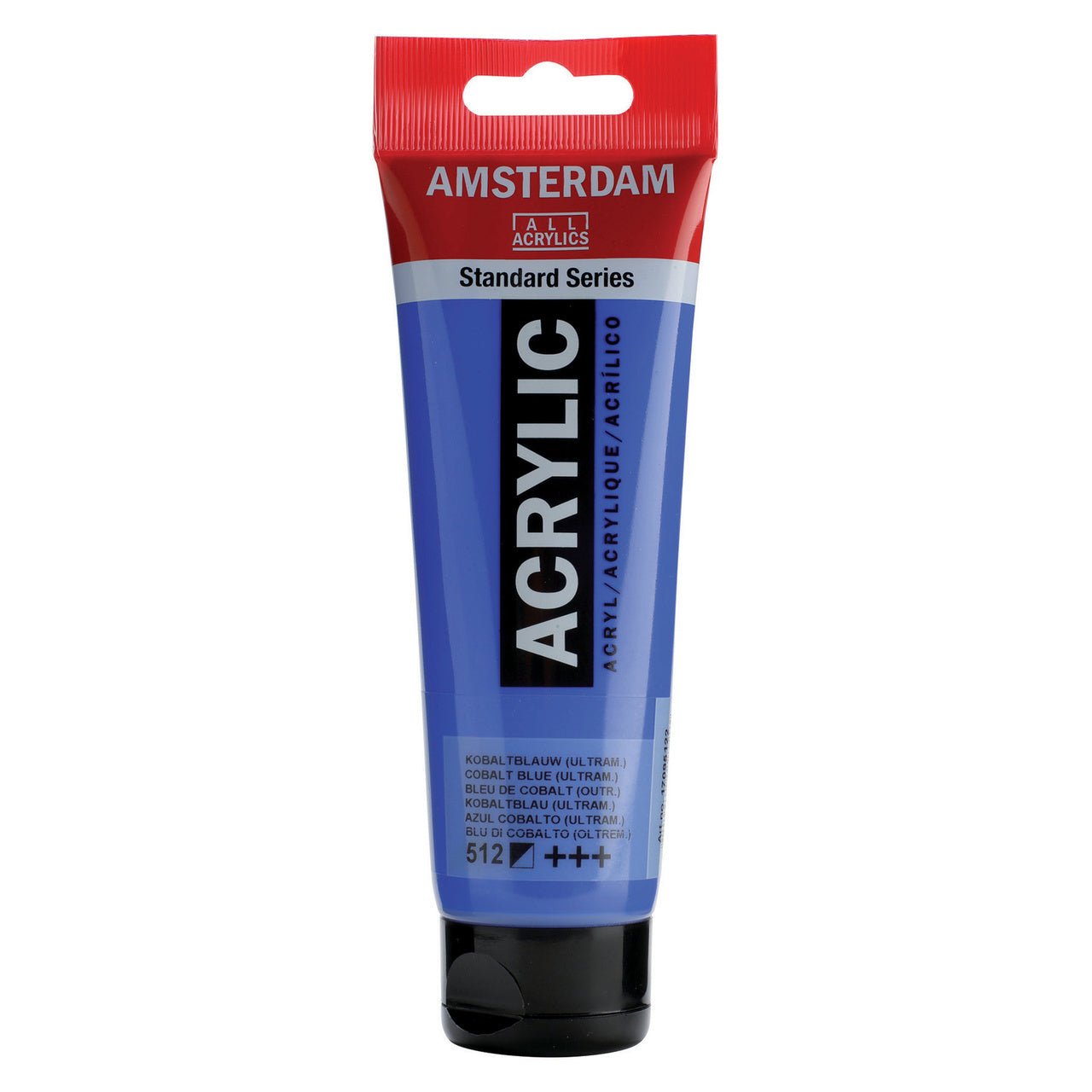 Amsterdam Standard Acrylic Paint 120ml Cobalt Blue (Ultramarine) - merriartist.com