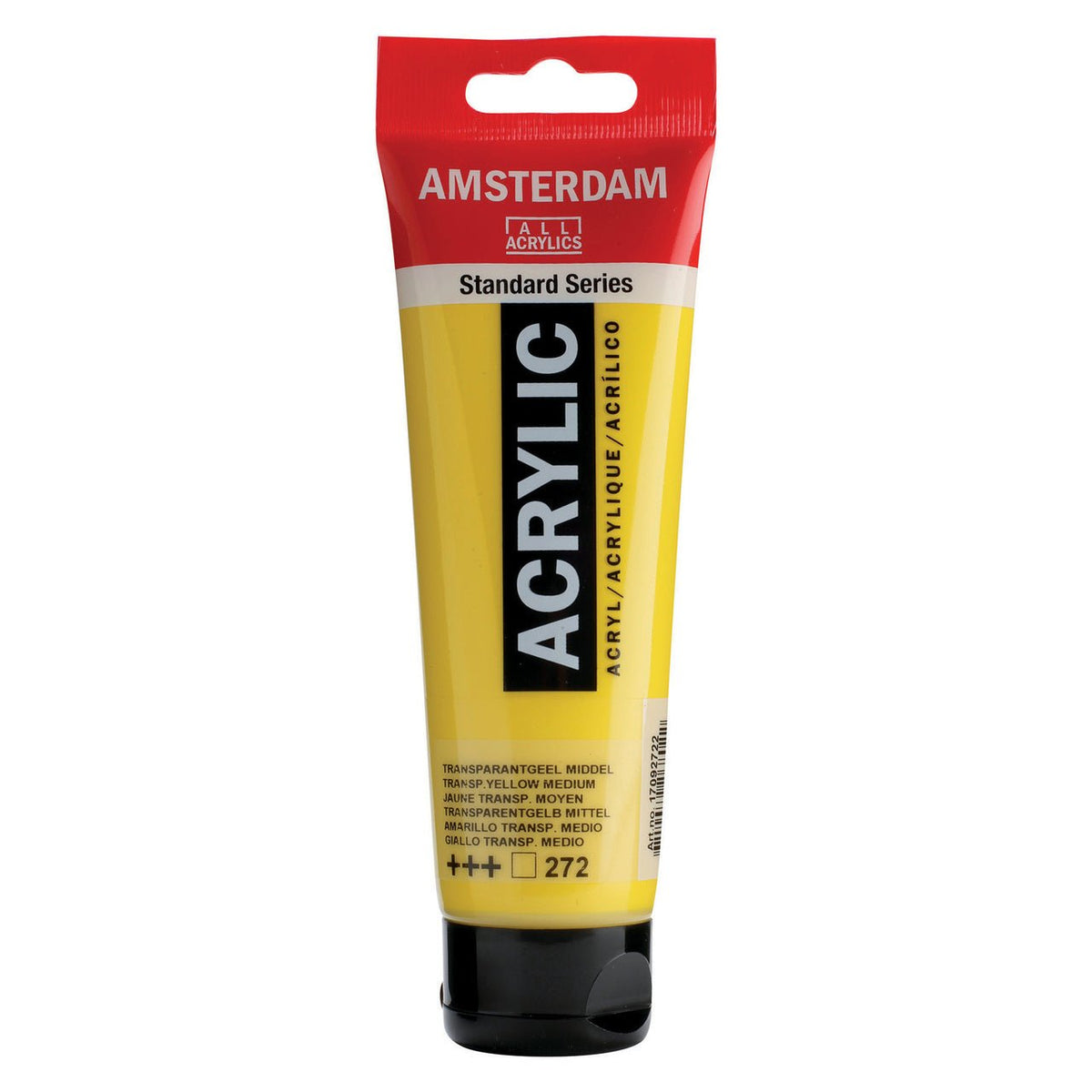 Amsterdam Standard Acrylic Paint 120ml Transparent Yellow Medium - merriartist.com