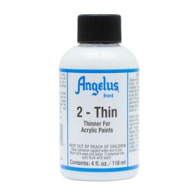 Angelus 2-Thin 4 oz. Bottle - Colorless Thinner - merriartist.com