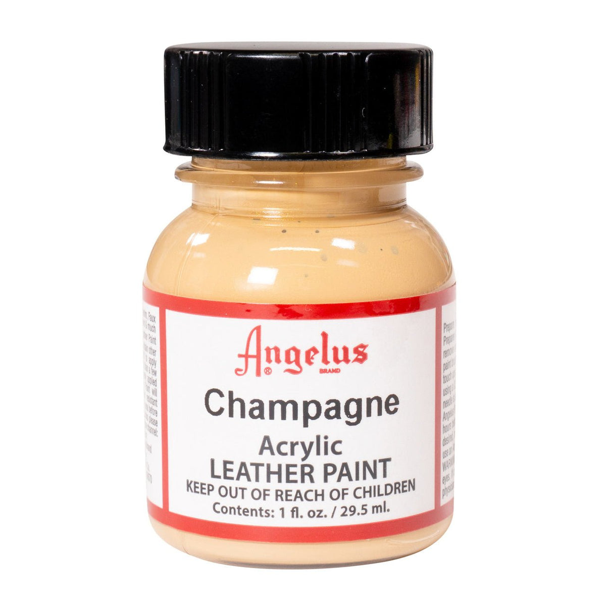 Angelus Acrylic Leather Paint - 1 oz. Bottle - Champagne - merriartist.com