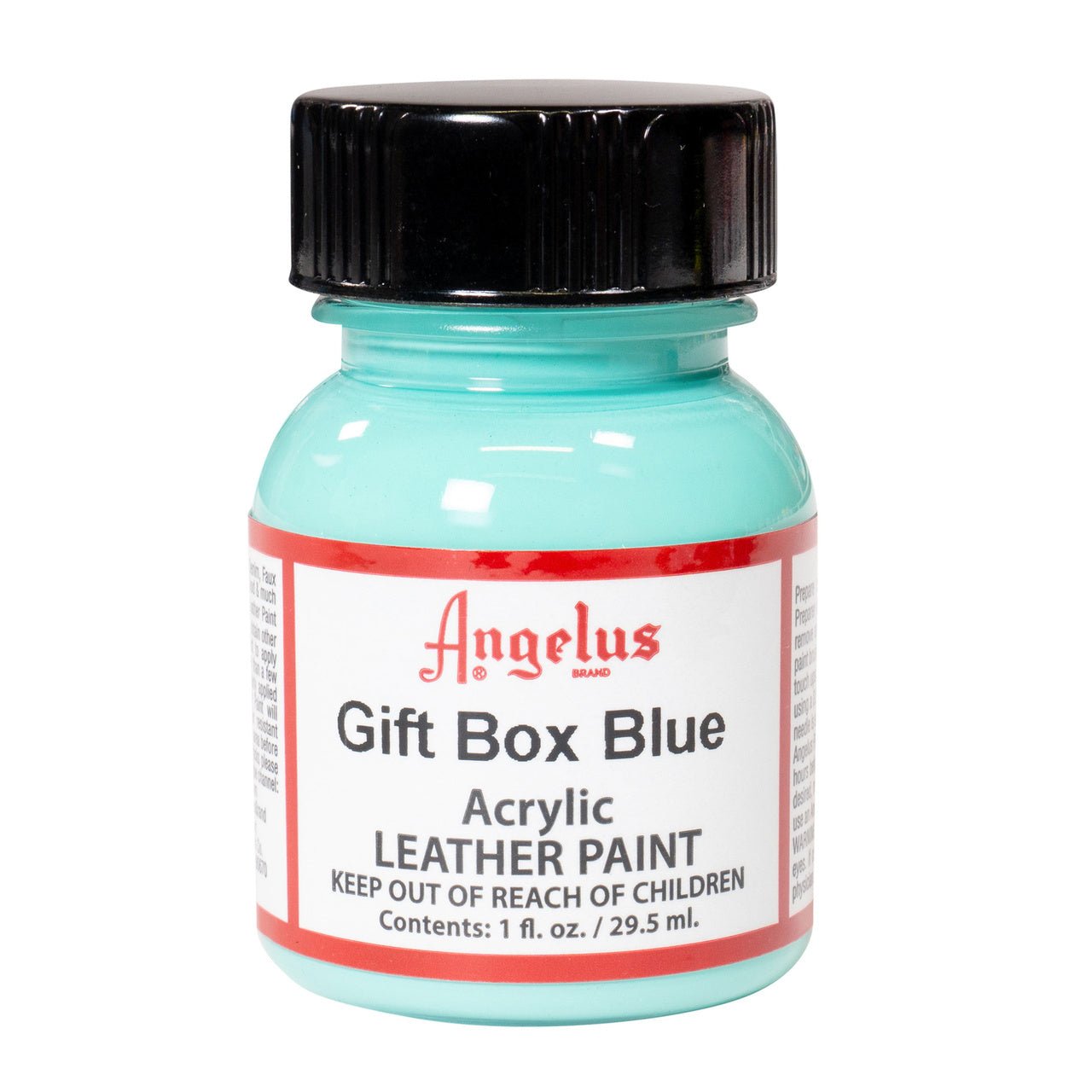 Angelus Acrylic Leather Paint - 1 oz. Bottle - Gift Box Blue - merriartist.com