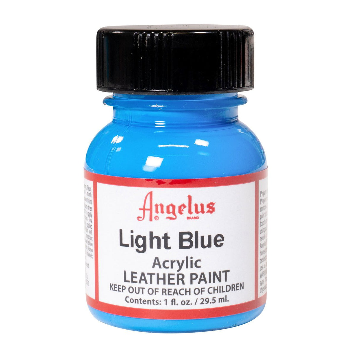 Angelus Acrylic Leather Paint - 1 oz. Bottle - Light Blue - merriartist.com