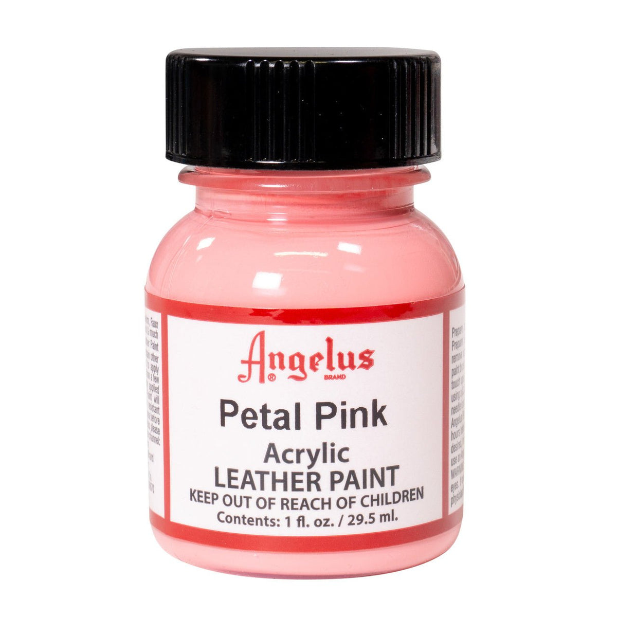 Angelus Acrylic Leather Paint - 1 oz. Bottle - Petal Pink - merriartist.com