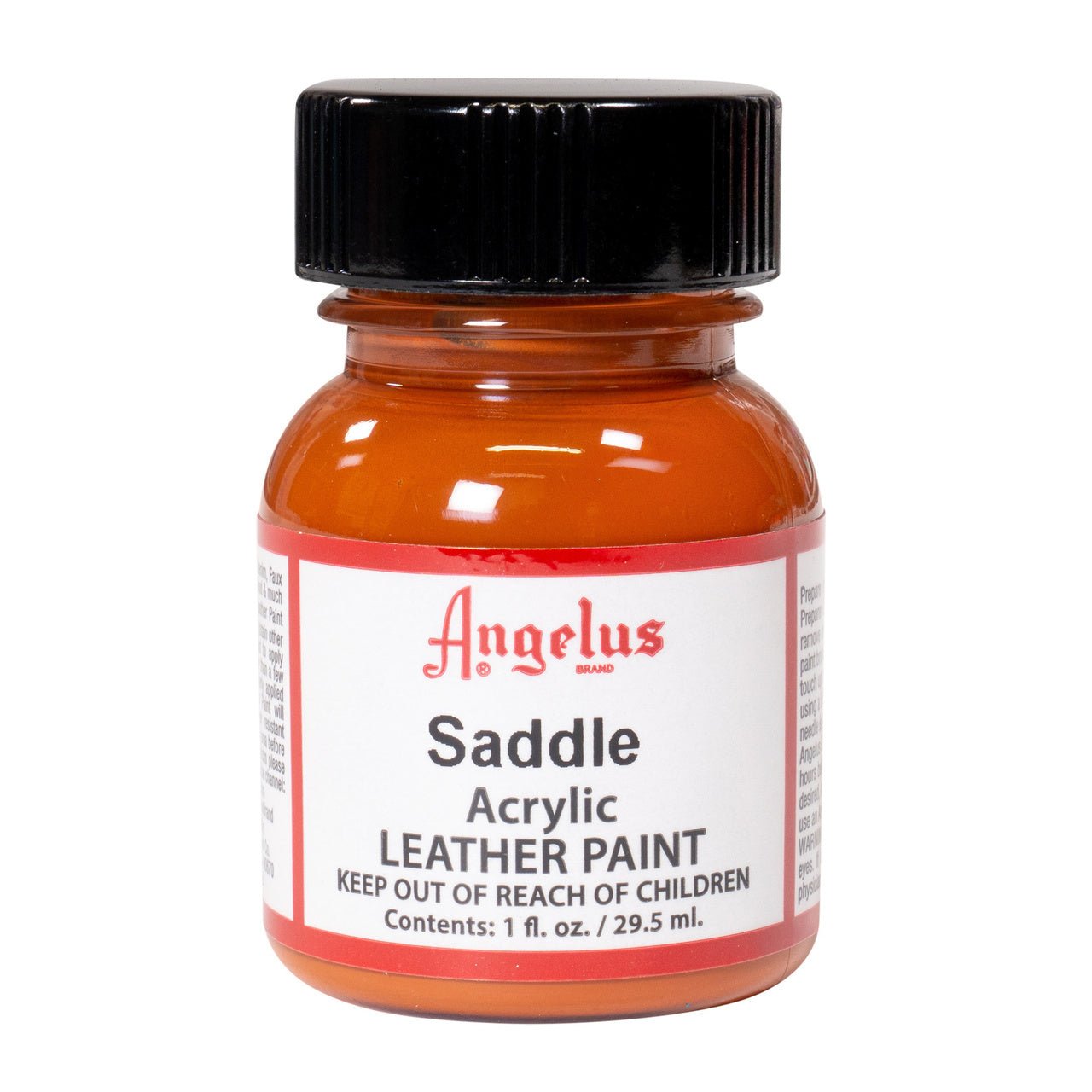 Angelus Acrylic Leather Paint - 1 oz. Bottle - Saddle - merriartist.com