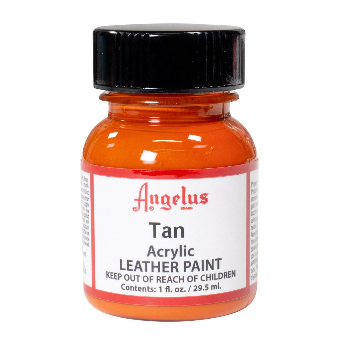 Angelus Acrylic Leather Paint - 1 oz. Bottle - Tan - merriartist.com