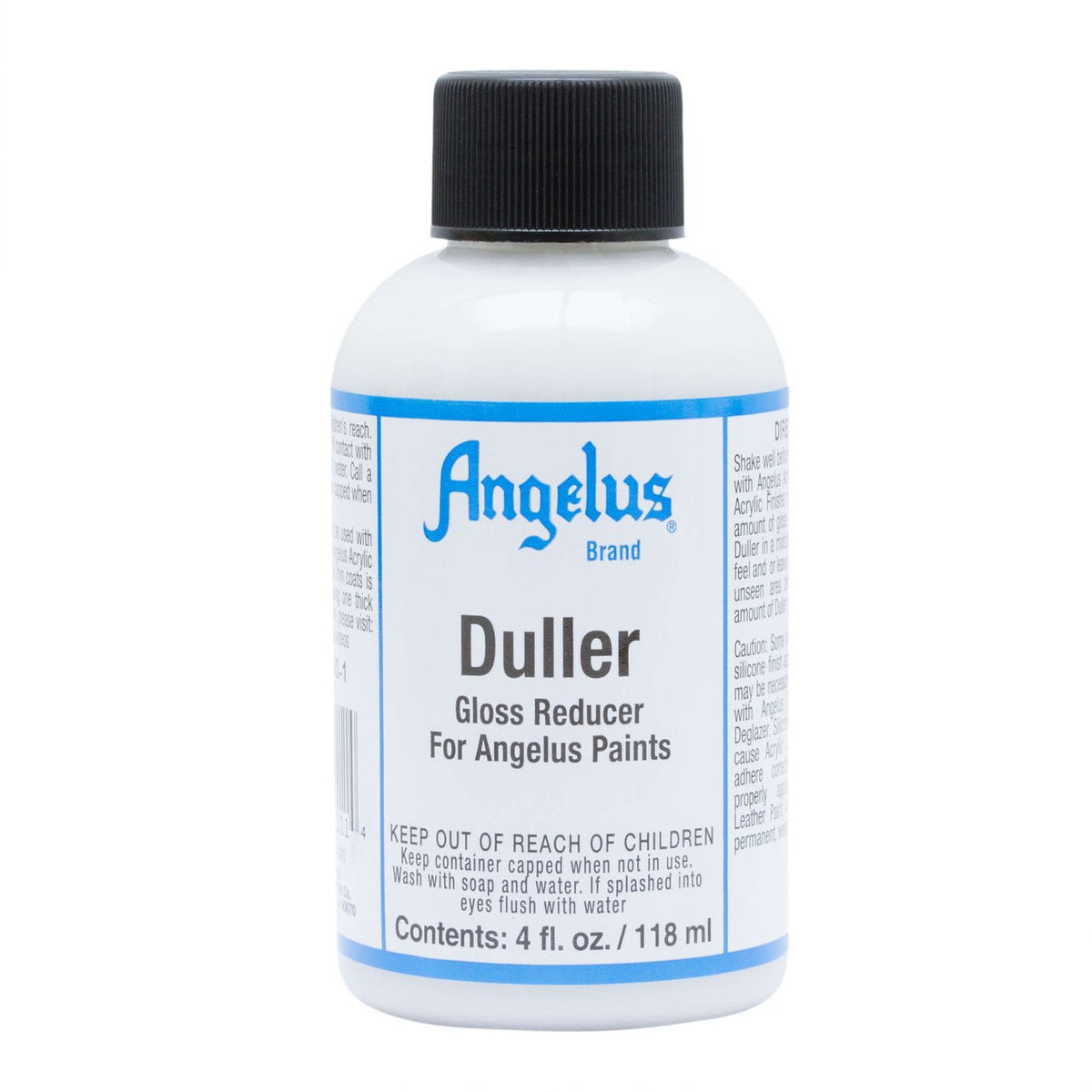 Angelus Acrylic Leather Paint Duller 4 oz. Bottle - merriartist.com