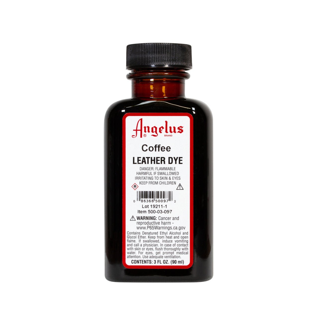 Angelus Leather Dye 3 fl oz (88.7 ml) - Coffee - merriartist.com