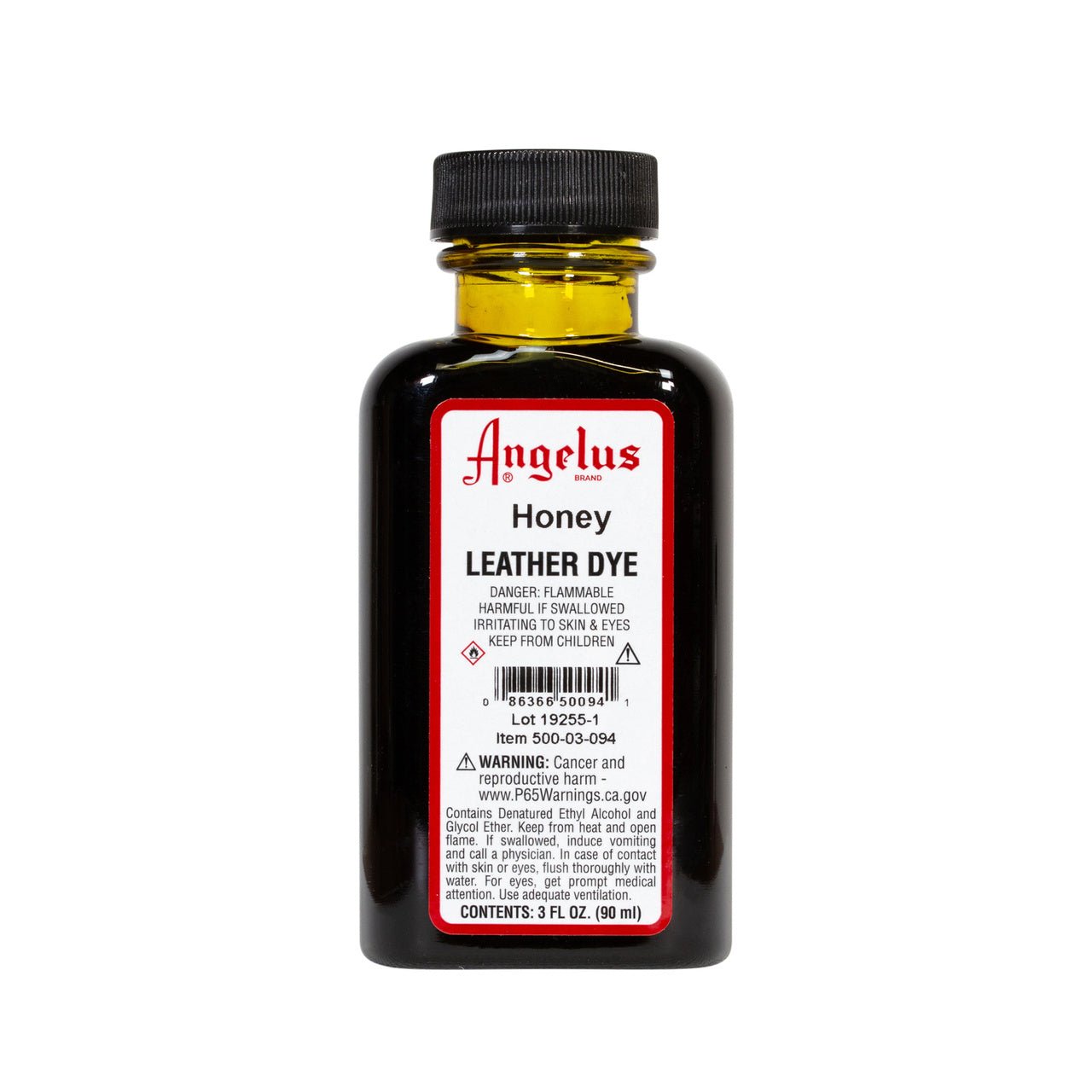 Angelus Leather Dye 3 fl oz (88.7 ml) - Honey - merriartist.com