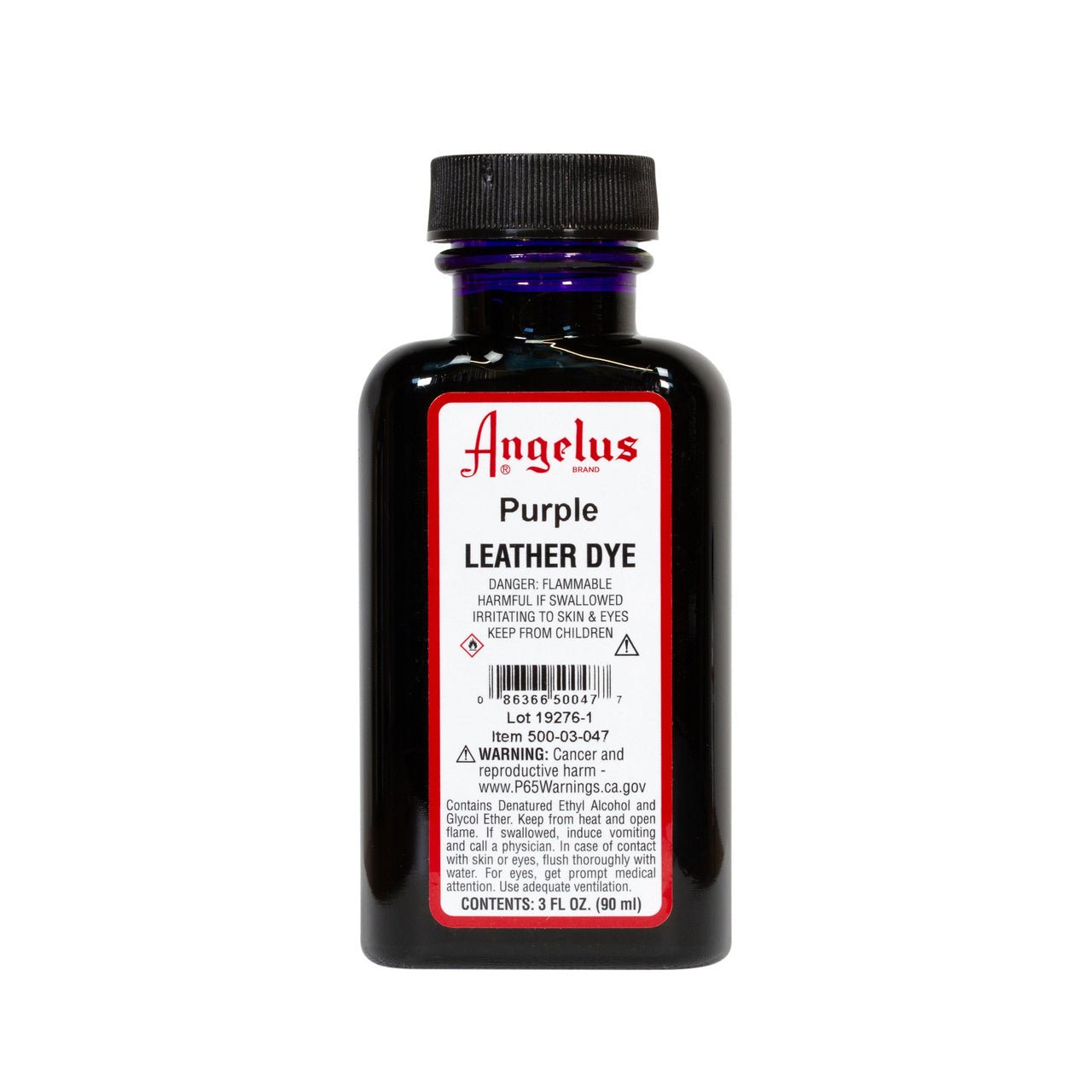 Angelus Leather Dye 3 fl oz (88.7 ml) - Purple - merriartist.com