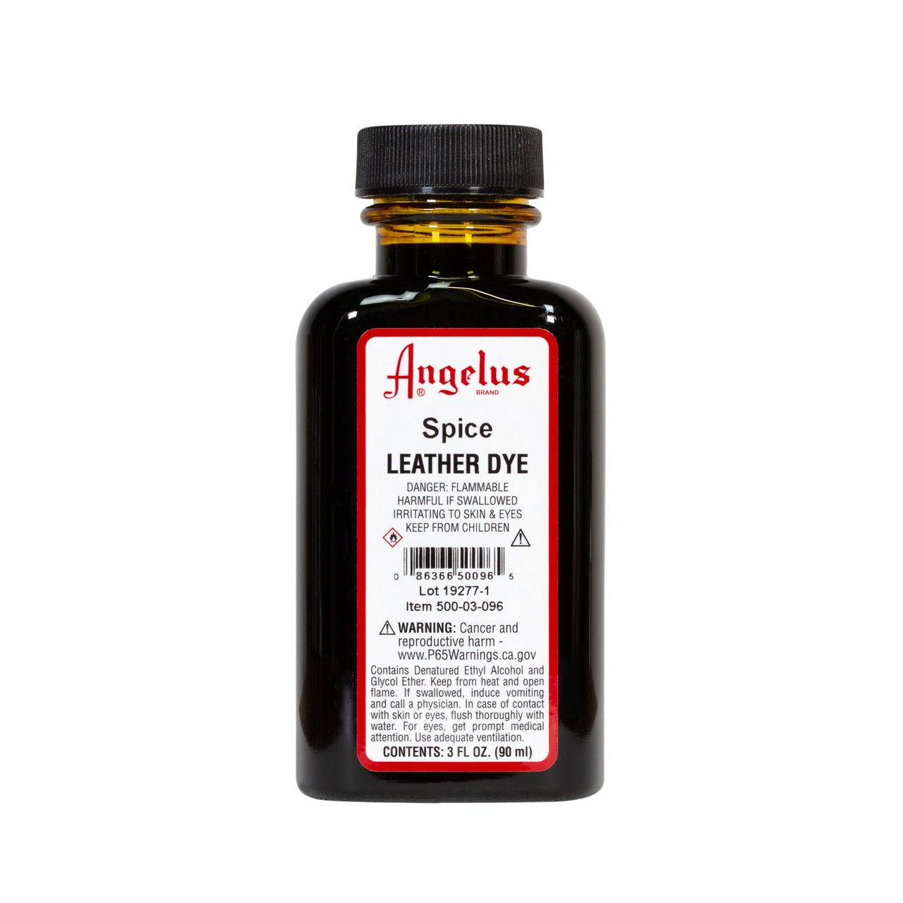 Angelus Leather Dye 3 fl oz (88.7 ml) - Spice - merriartist.com