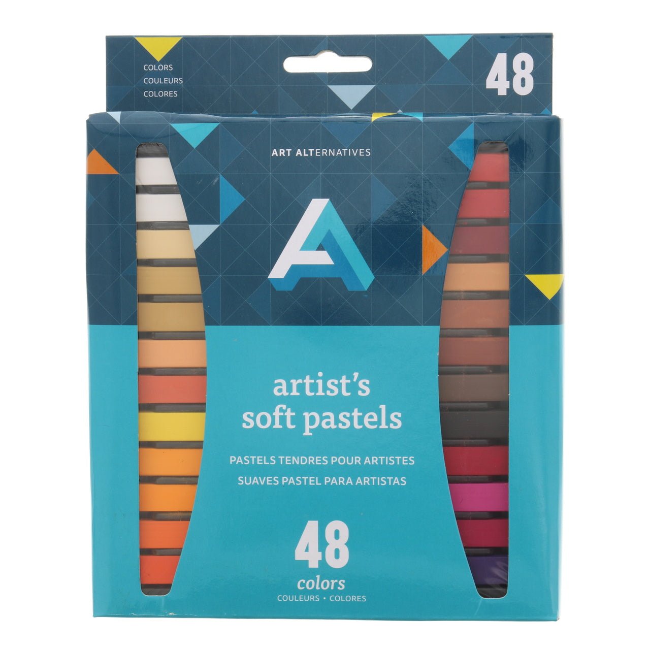 Art Alternatives Artist Soft Pastel Set of 48 Assorted Colors