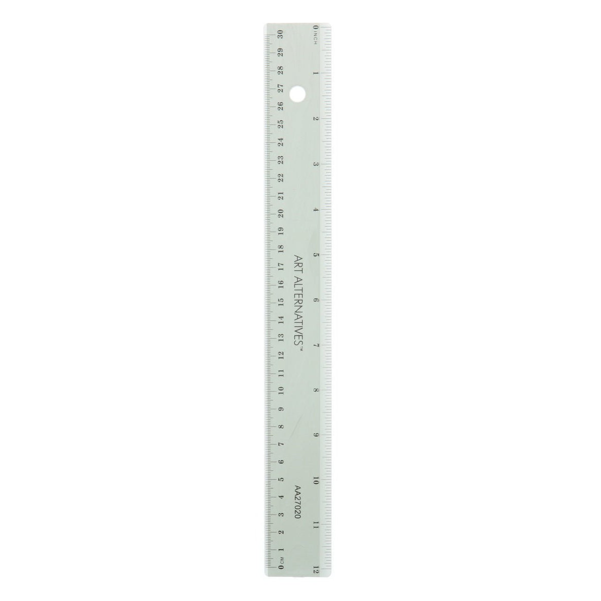 Art Alternatives Shatter Resistant Ruler (Inches & Centimeters) 12 inch - merriartist.com