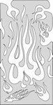 Artool Flame Master Template - The Medium - merriartist.com