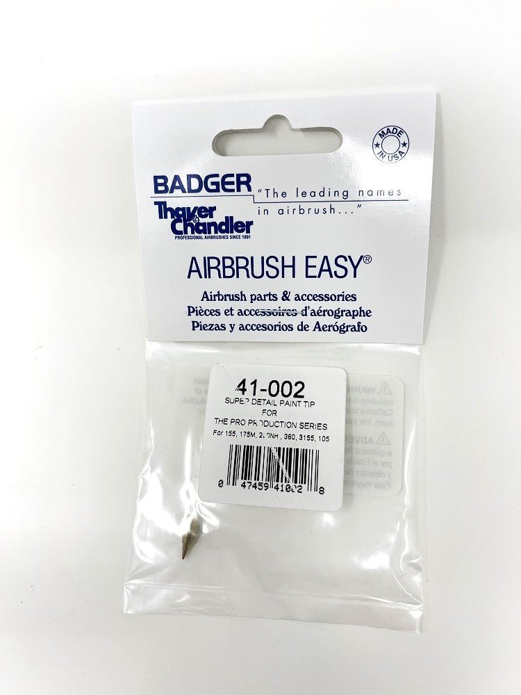 Badger Airbrush Replacement Part 41-002 Super Detail Paint Tip - merriartist.com