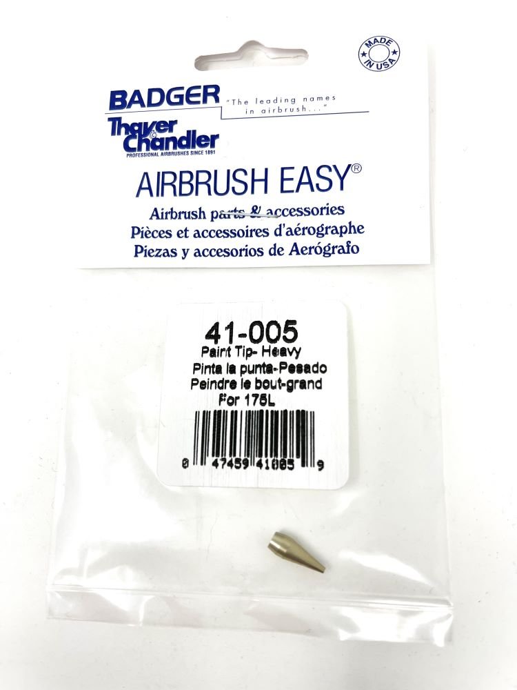 Badger Airbrush Replacement Part 41-005 Tip - Heavy - Model 175 - merriartist.com