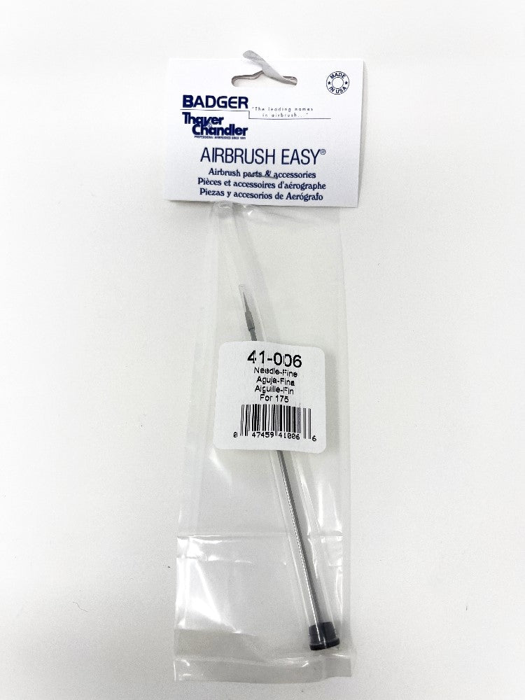 Badger Airbrush Replacement Part 41-006 Needle, Stainless Steel - Fine - Model 175 - merriartist.com