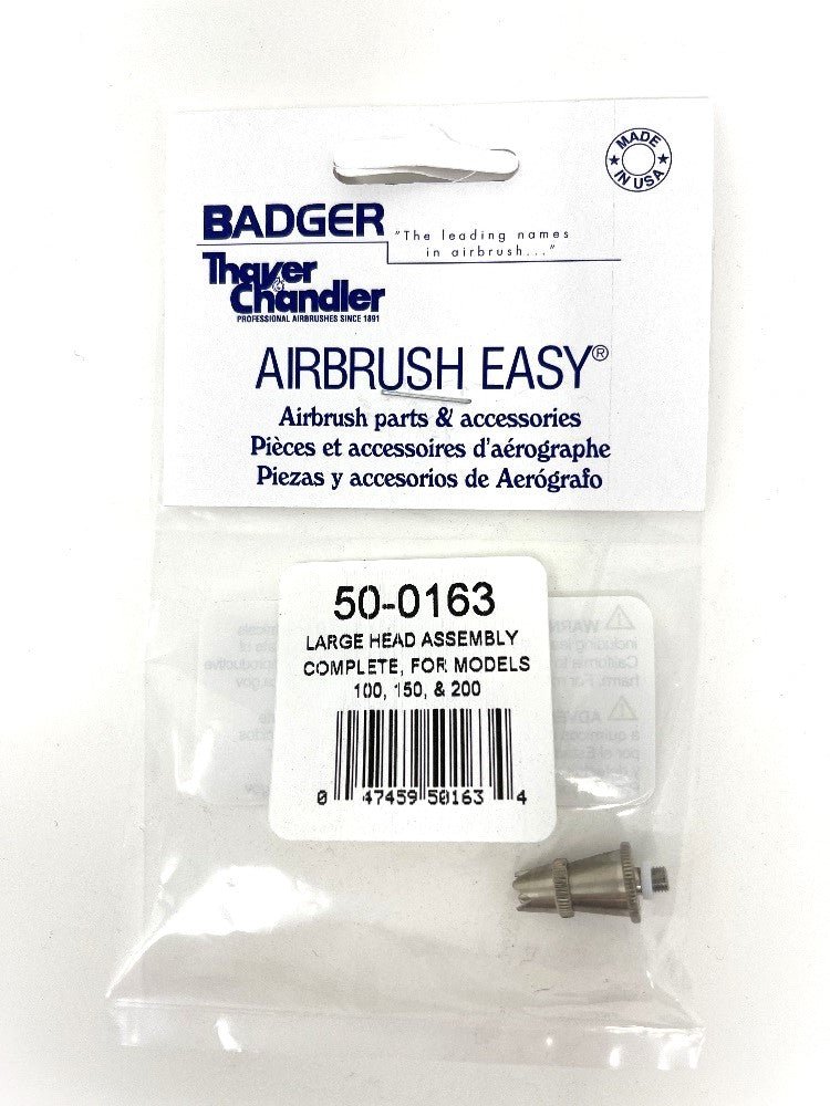 Badger Airbrush Replacement Part 50-0163 Head Assembly Complete - Heavy - merriartist.com