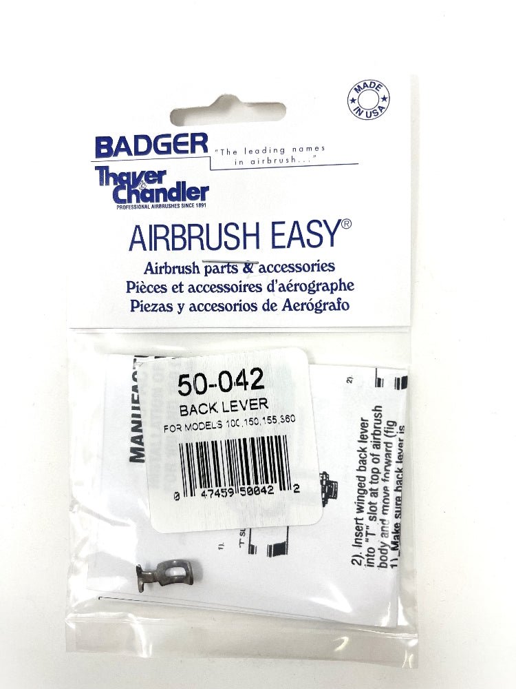 Badger Airbrush Replacement Part 50-042 Back Lever - merriartist.com