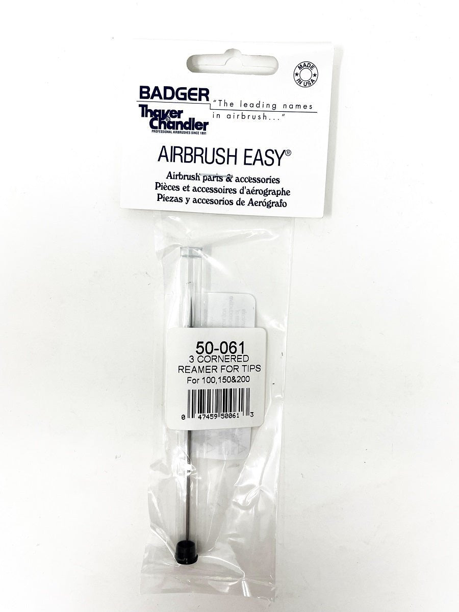 Badger Airbrush Replacement Part 50-061 3 cornered Reamer (For 100, 150, 200) - merriartist.com