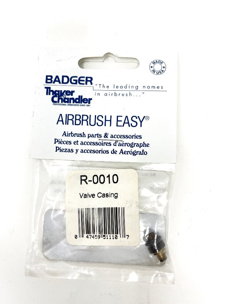 Badger Airbrush Replacement Part R-0010 Valve Casing - merriartist.com
