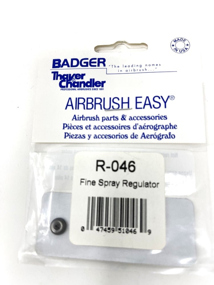 Badger Airbrush Replacement Part R-046 Fine Spray Regulator - merriartist.com