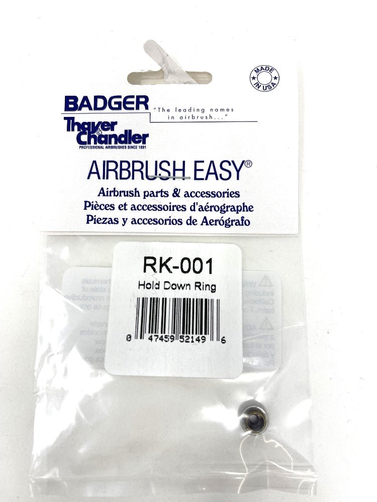 Badger Airbrush Replacement Part RK-001 Hold Down Ring - merriartist.com