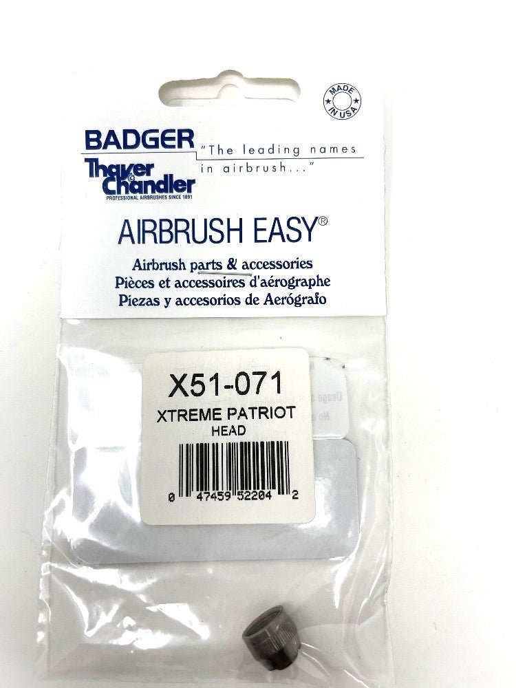 Badger Airbrush Replacement Part X51-071 Xtreme PRO-Production Accuracote Head - merriartist.com