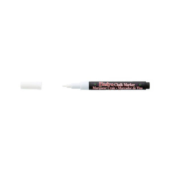 Bistro Chalk Marker 3mm Extra Fine Tip - White - merriartist.com