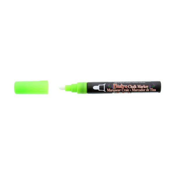 Bistro Chalk Marker 6mm - Fluorescent Green - merriartist.com