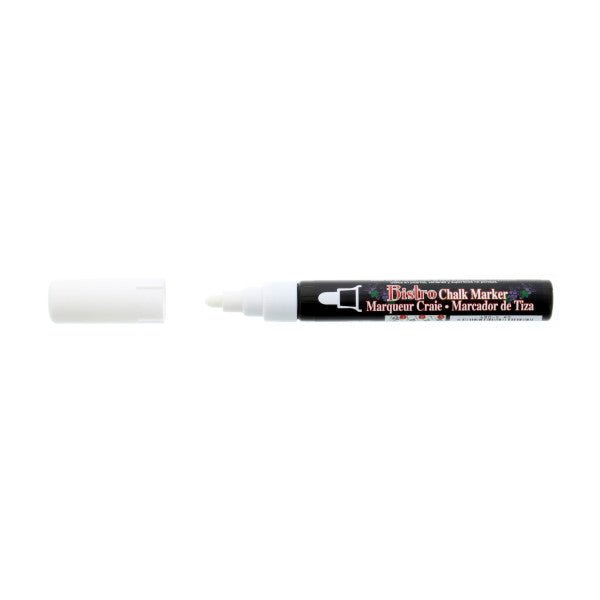 Bistro Chalk Marker 6mm - White - merriartist.com