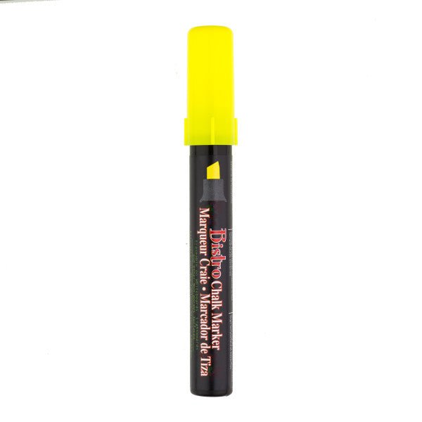 Bistro Chalk Marker - Chisel Tip - Fluorescent Yellow - merriartist.com