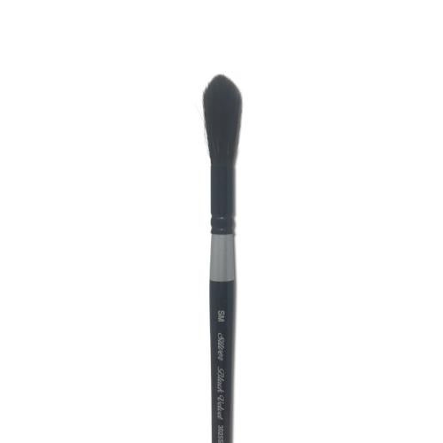 Silver Brush Black Velvet Brush - Oval Wash, Size 3/4