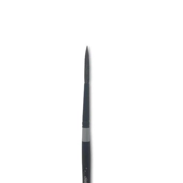 Black Velvet Watercolor Brush - Script Liner #4 - merriartist.com