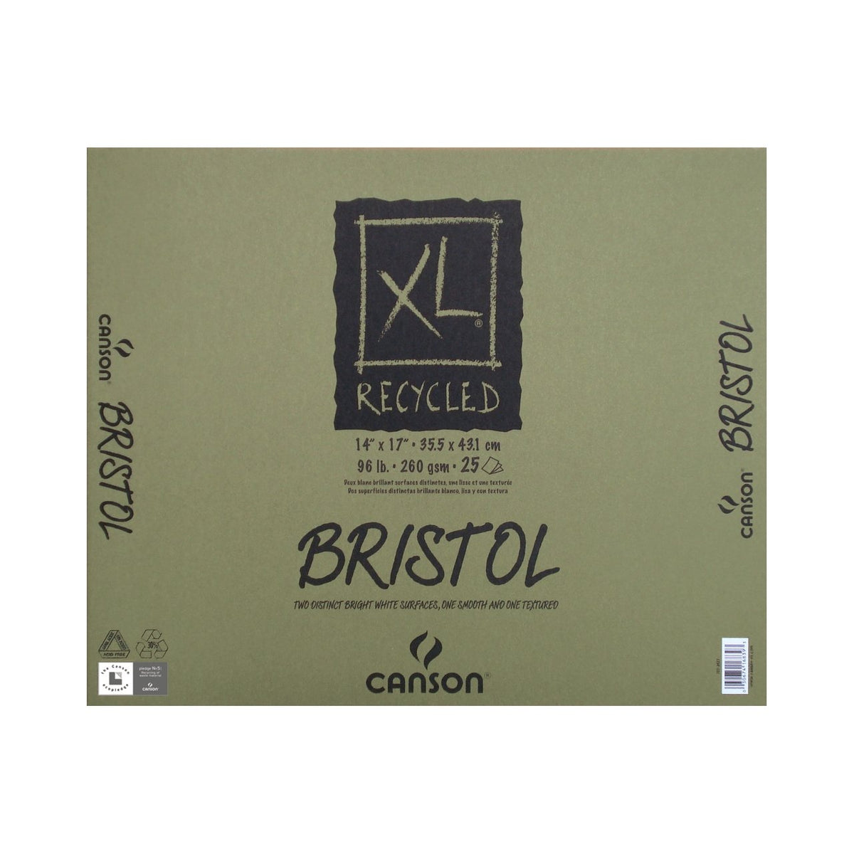 Bristol Board In Smooth Plate Finish or Textured Vellum Finish