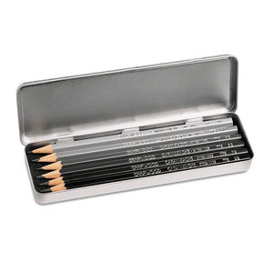 Caran d'Ache Grafwood 6 Pencil Set - merriartist.com