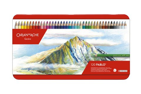 Caran d'Ache Pablo Colored Pencils - set of 120 - merriartist.com