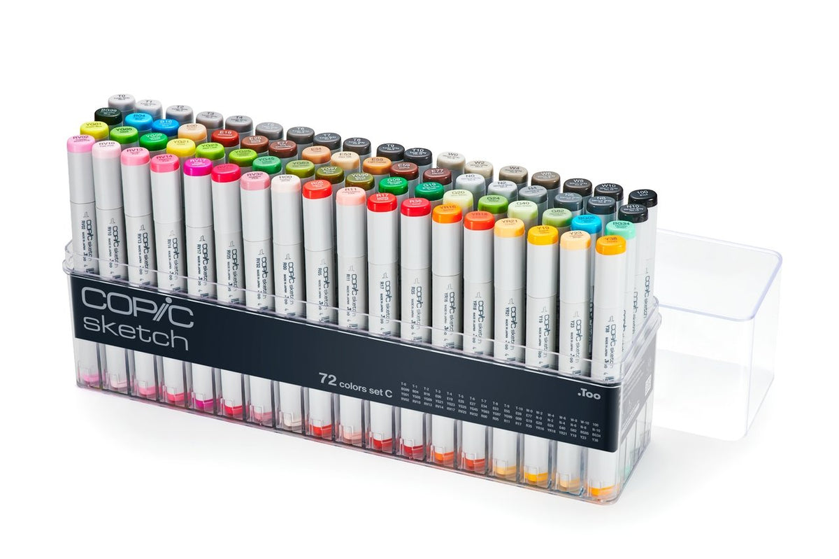 Ohuhu Marker Pen 100 Colors Oil-based Alcohol Marker w/Carry Case
