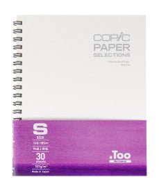 Marker Paper Sketchbook, Bleedproof Art Marker Pad, (8.27 x 11.69) inch, White, 40 Sheets