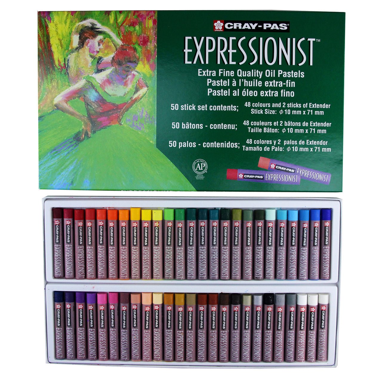 Cray-Pas Expressionist Oil Pastels set of 50 - merriartist.com