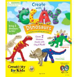 Create With Clay Dinosaurs Kit - merriartist.com