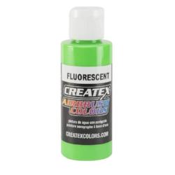 Createx Airbrush Colors 5404 Fluorescent Green 2 fl. oz. - merriartist.com