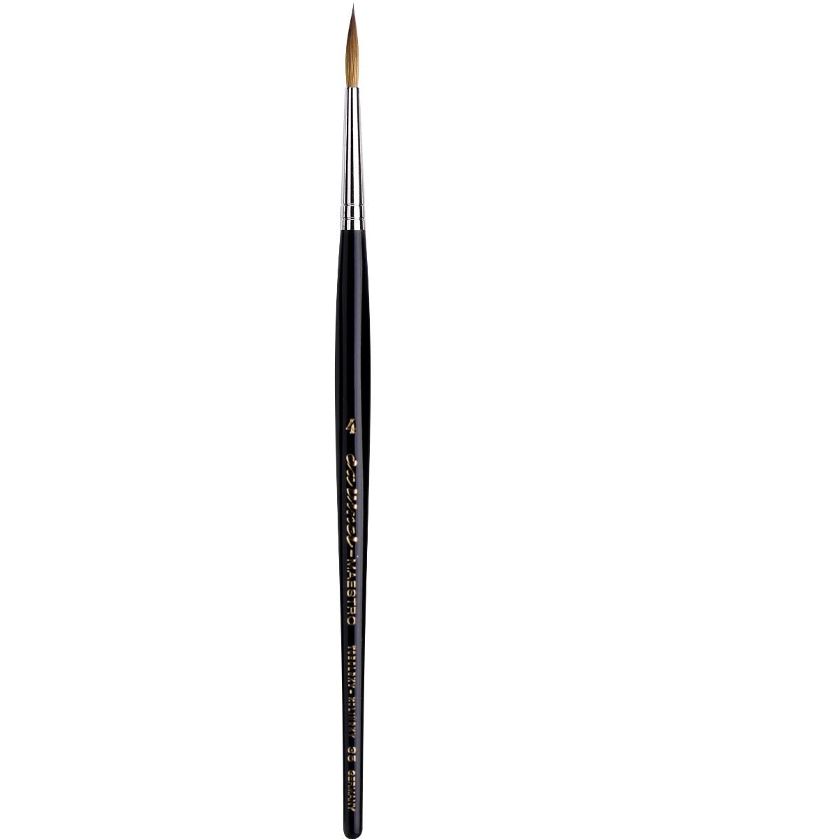 Da Vinci Series 35 Maestro Kolinsky Brush - Long Tapered Round - 4 - merriartist.com