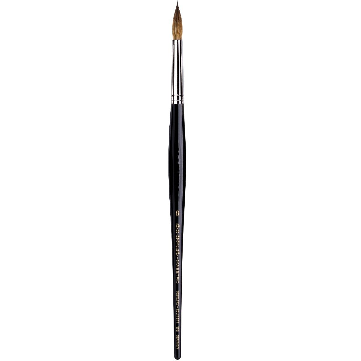 Da Vinci Series 35 Maestro Kolinsky Brush - Long Tapered Round - 8 - merriartist.com