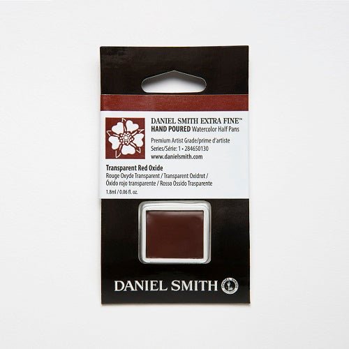 Daniel Smith Extra Fine Watercolor Half Pan - Transparent Red Oxide - merriartist.com