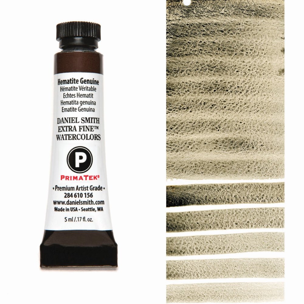 Daniel Smith Extra Fine Watercolor - Hematite Genuine 5 ml (small tube) - merriartist.com
