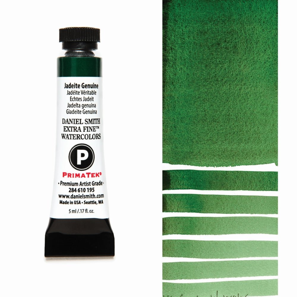 Daniel Smith Extra Fine Watercolor - Jadeite Genuine 5 ml (small tube) - merriartist.com