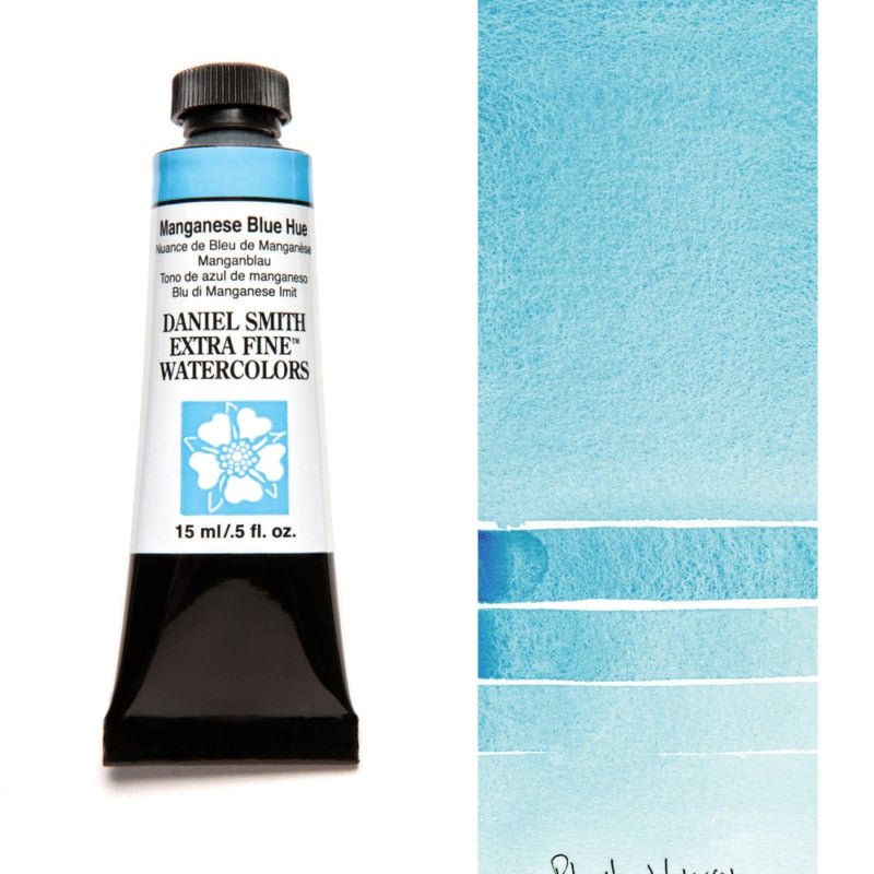 Daniel Smith Extra Fine Watercolor - Manganese Blue Hue 15 ml - merriartist.com